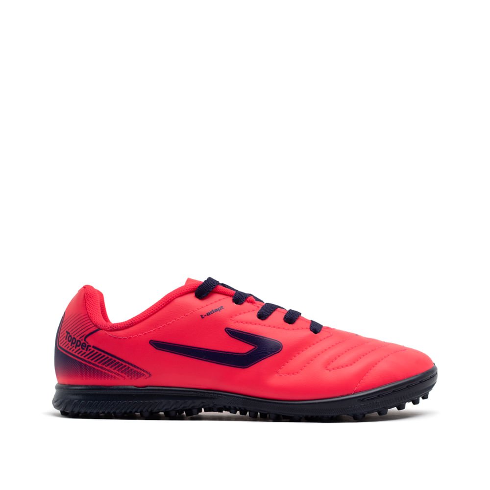 Chuteira Society Feminina Topper Cup VIl Pink/marinho
