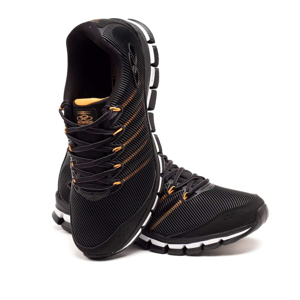 Tênis Masculino Olympikus Dynamic Preto/laranja Preto/Laranja 5