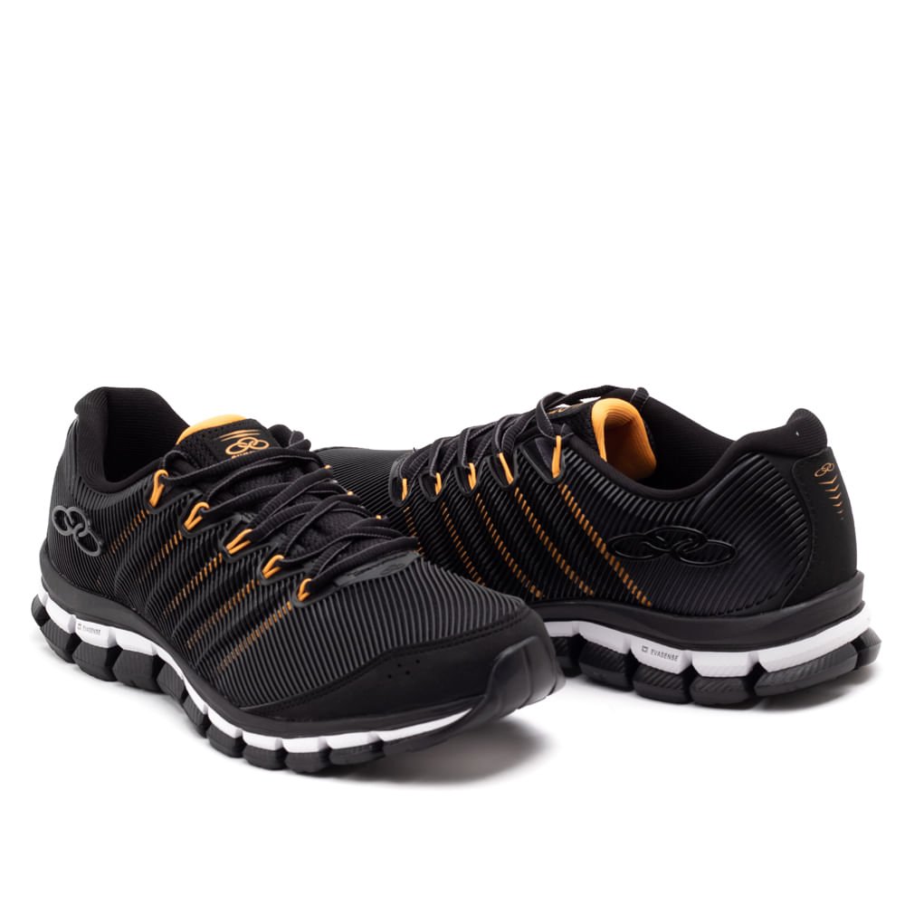 Tênis Masculino Olympikus Dynamic Preto/laranja Preto/Laranja 6
