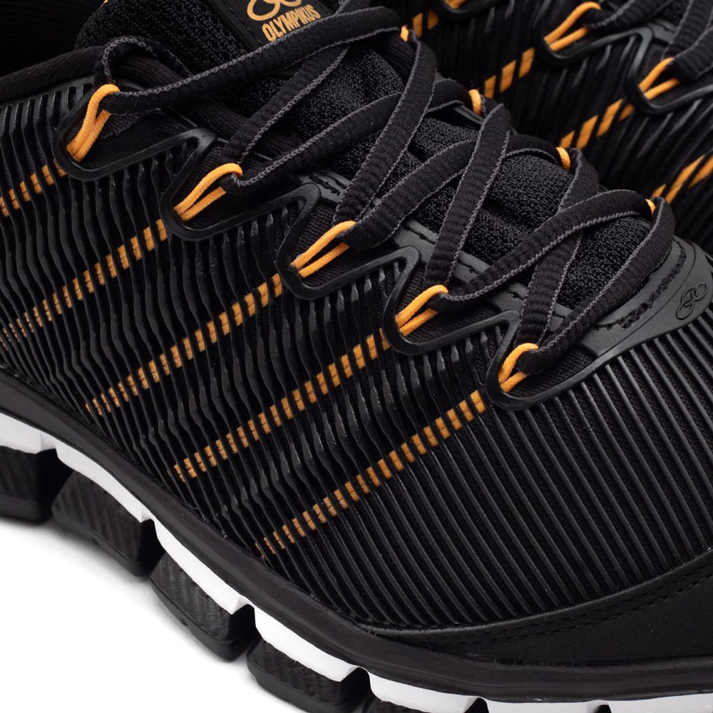 Tênis Masculino Olympikus Dynamic Preto/laranja Preto/Laranja 7