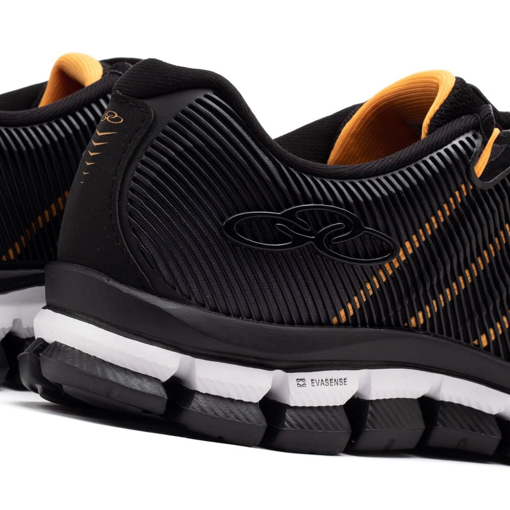 Tênis Masculino Olympikus Dynamic Preto/laranja Preto/Laranja 8