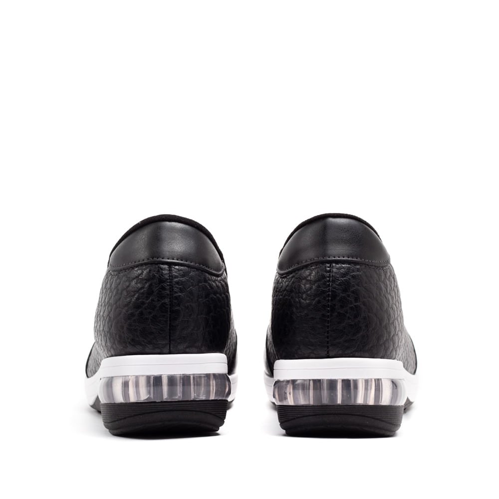 Sapato Casual Modare Napa Texturizada Feminino 1155 Preto 3