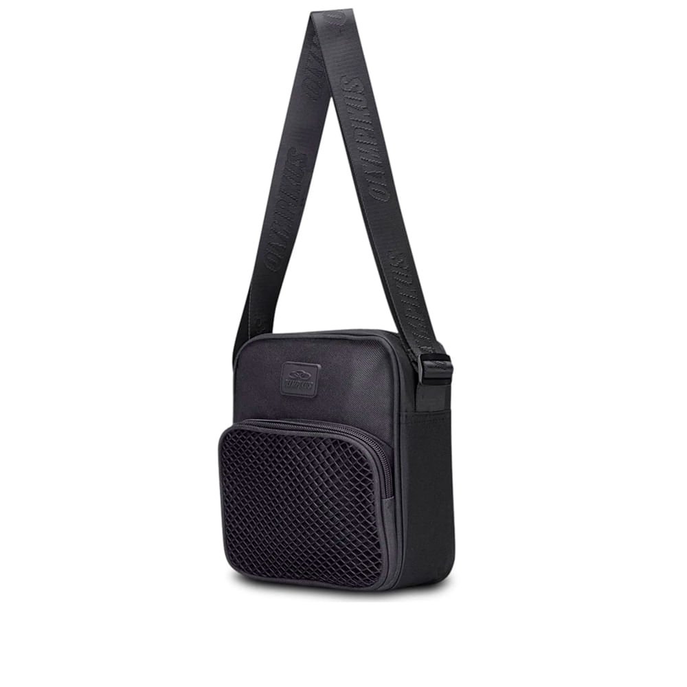 Bolsa Unissex Olympikus Shoulder Bag Preto Preto 3