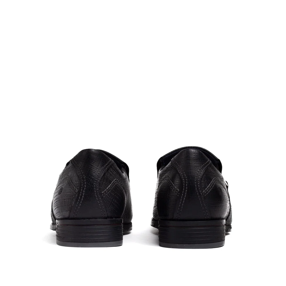 Sapato Masculino Pegada Slim Social Preto Preto 3