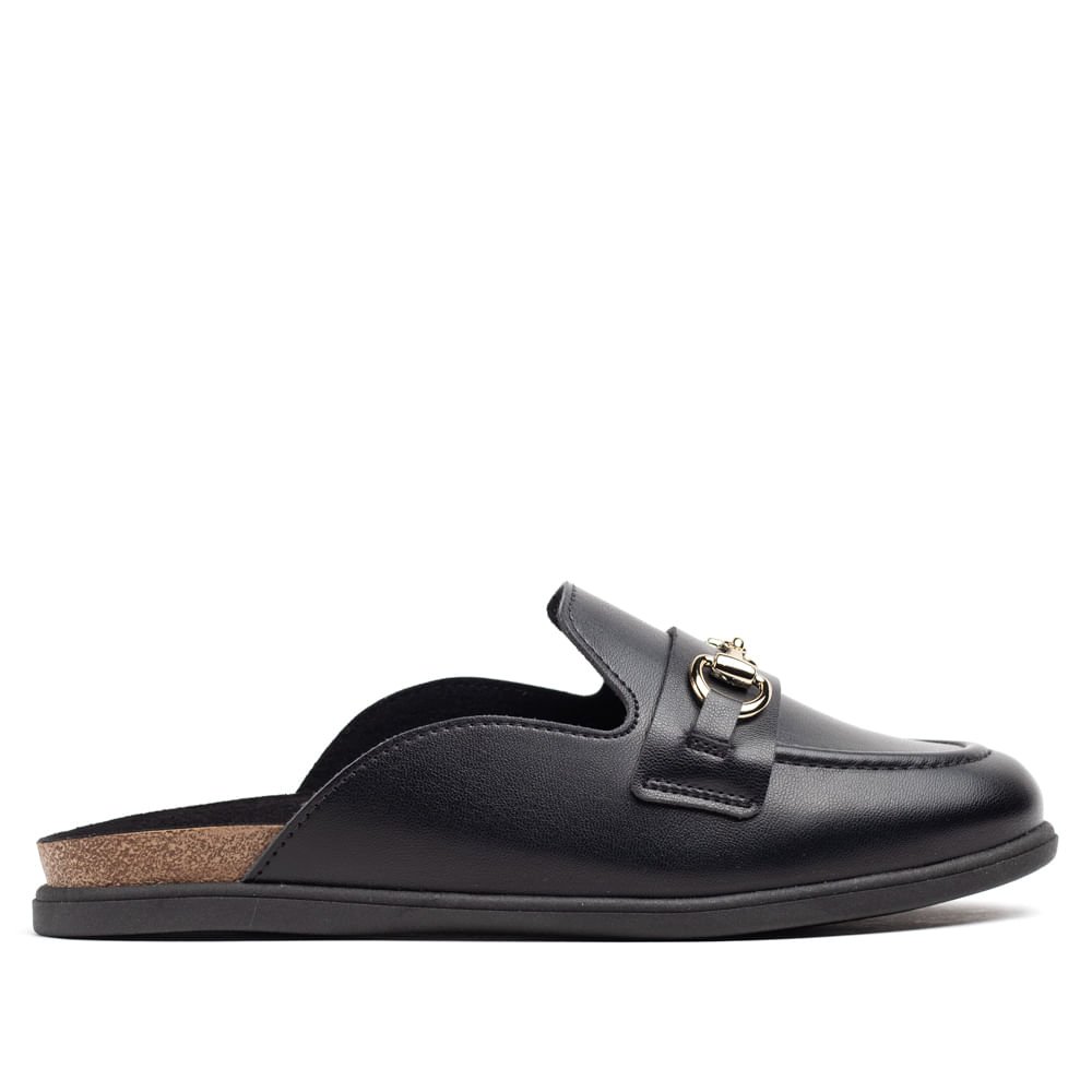 Mule Feminino Beira Rio Preto Preto 1