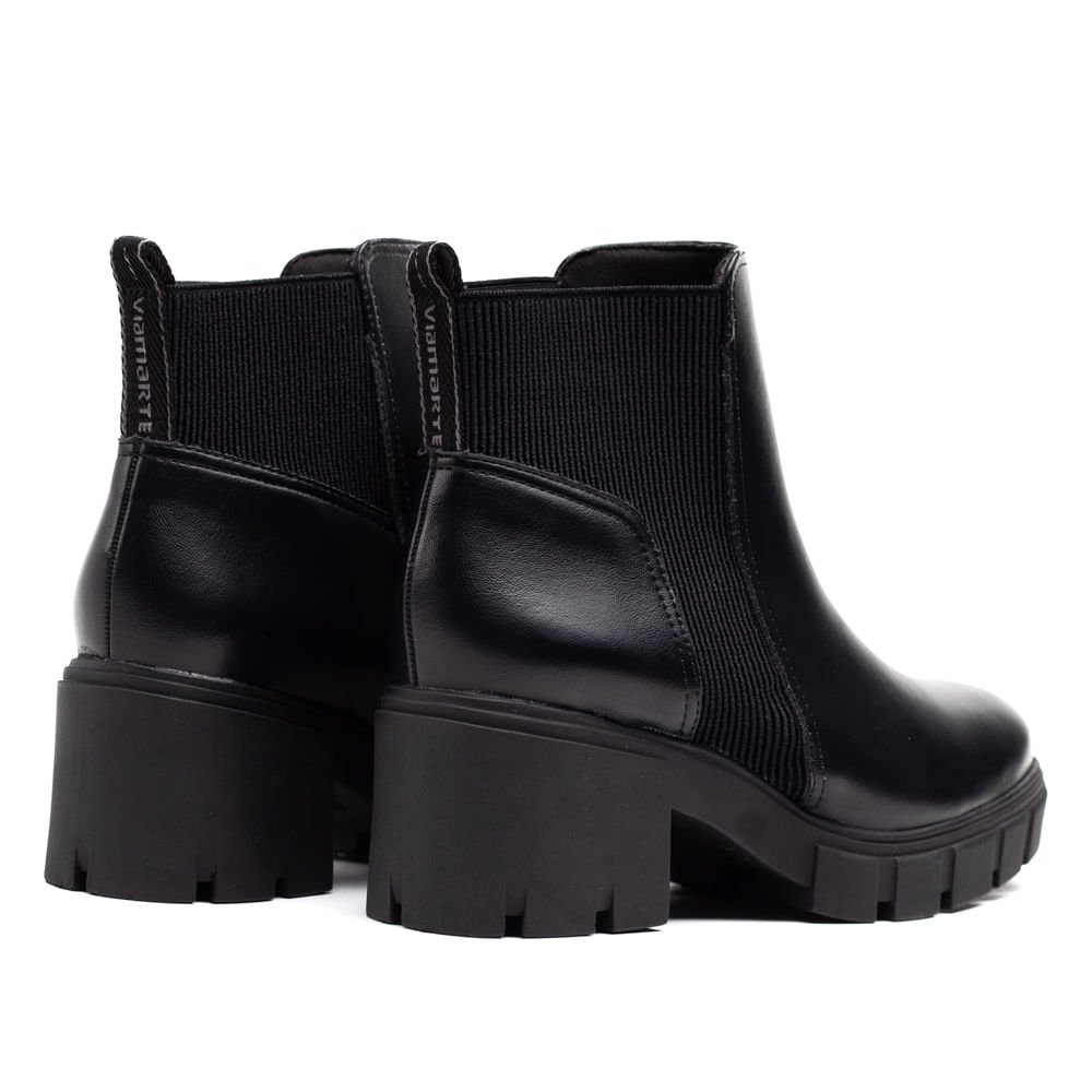 Bota Via Marte Feminina Feminino Preto 6