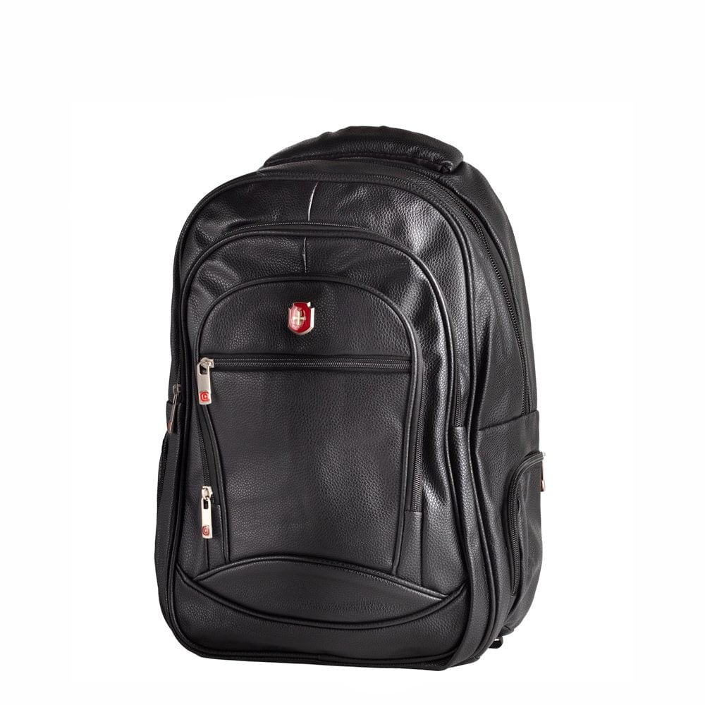 Mochila Executiva Swissland Notebook Preto Preto 3
