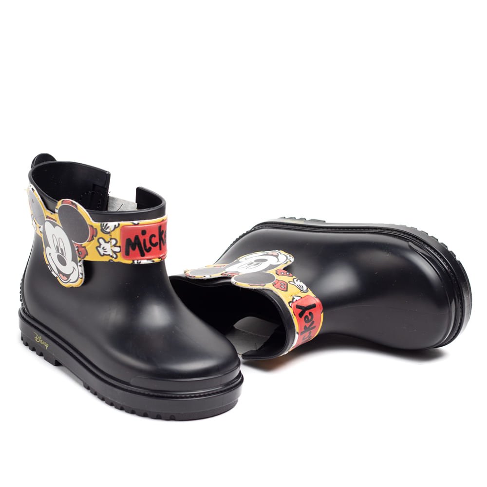 Bota Infantil Grendene Disney BFF Baby Preto/amarelo Preto/Amarelo 5