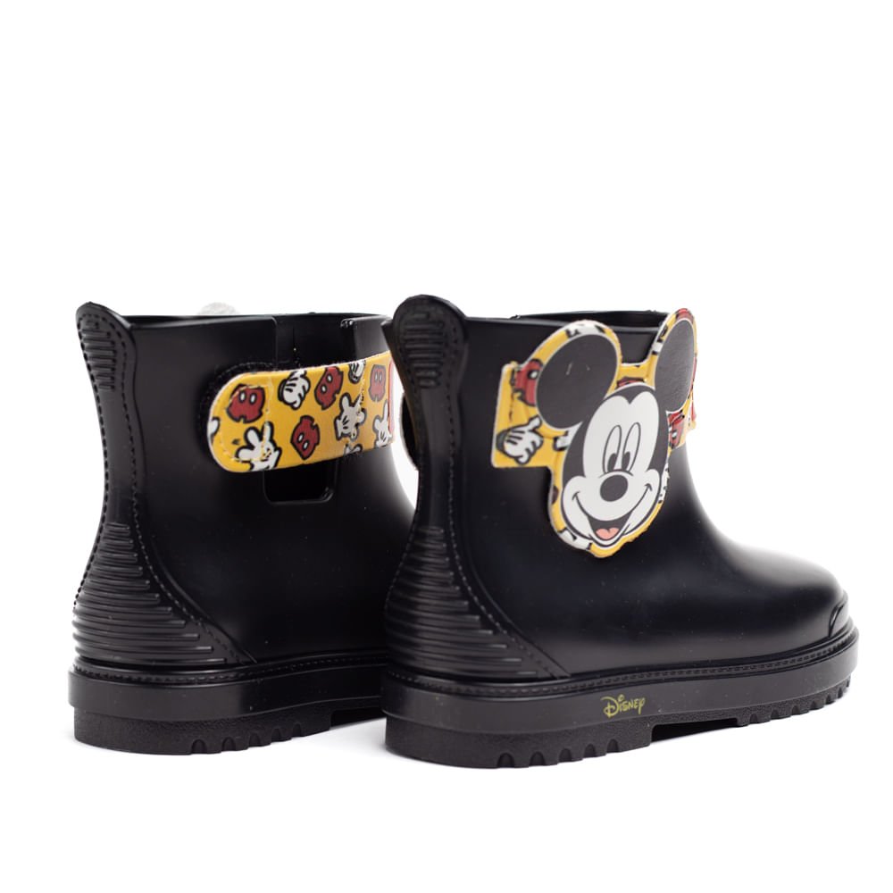 Bota Infantil Grendene Disney BFF Baby Preto/amarelo Preto/Amarelo 6