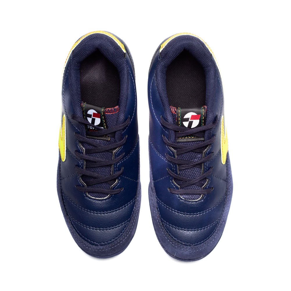 Chuteira Futsal Infantil Topper Titanium X Marinho Marinho 4