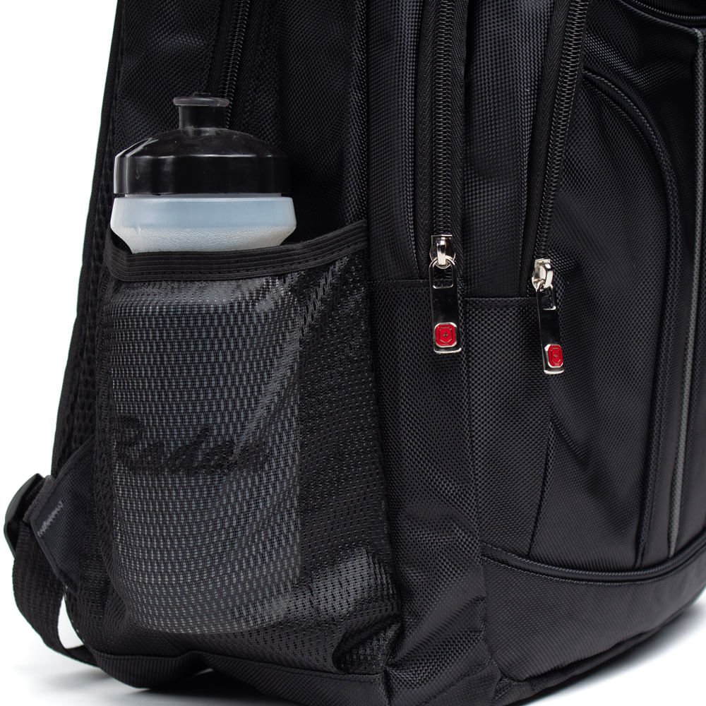 Mochila Executiva Swissland Preto/cinza Preto 4