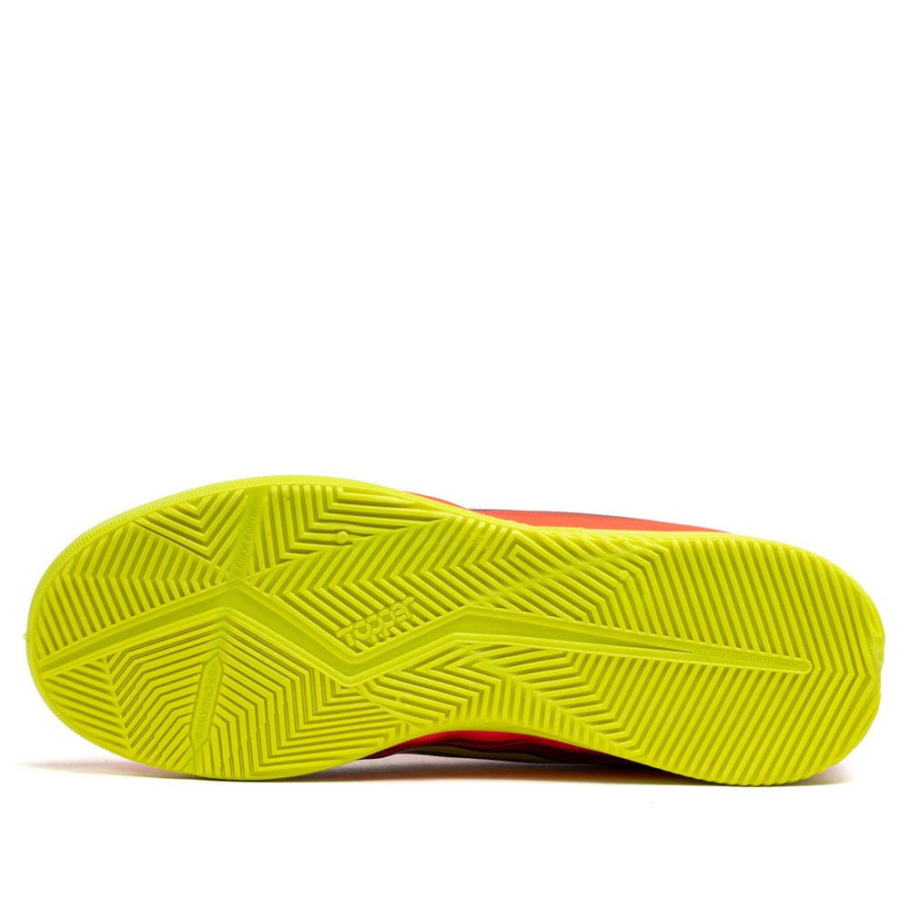 Chuteira Futsal Topper Slick V Coral Laranja 2