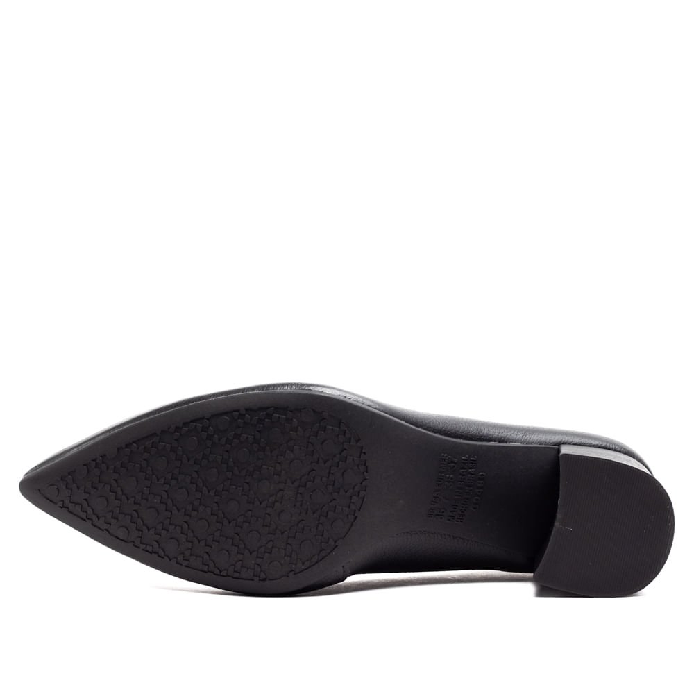 Scarpin Feminino Dakota de Bico Fino Preto Preto 2