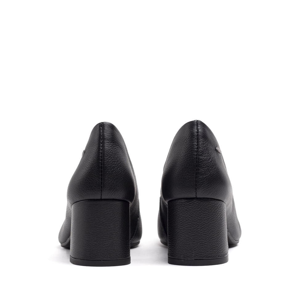 Scarpin Feminino Dakota de Bico Fino Preto Preto 3