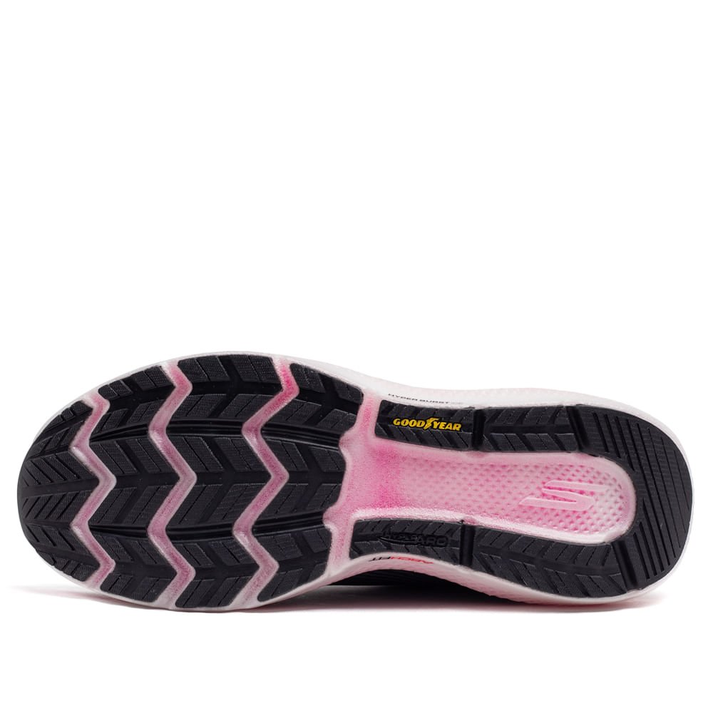 Tênis Feminino Skechers GO RUN Ride 11 Preto/rosa Preto/Rosa 2