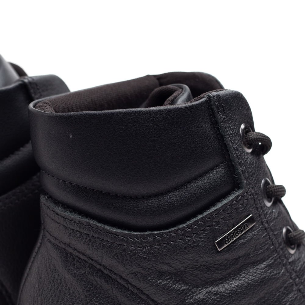 Bota Coturno Feminina Dakota Salto Bloco Tratorado Preto Preto 7