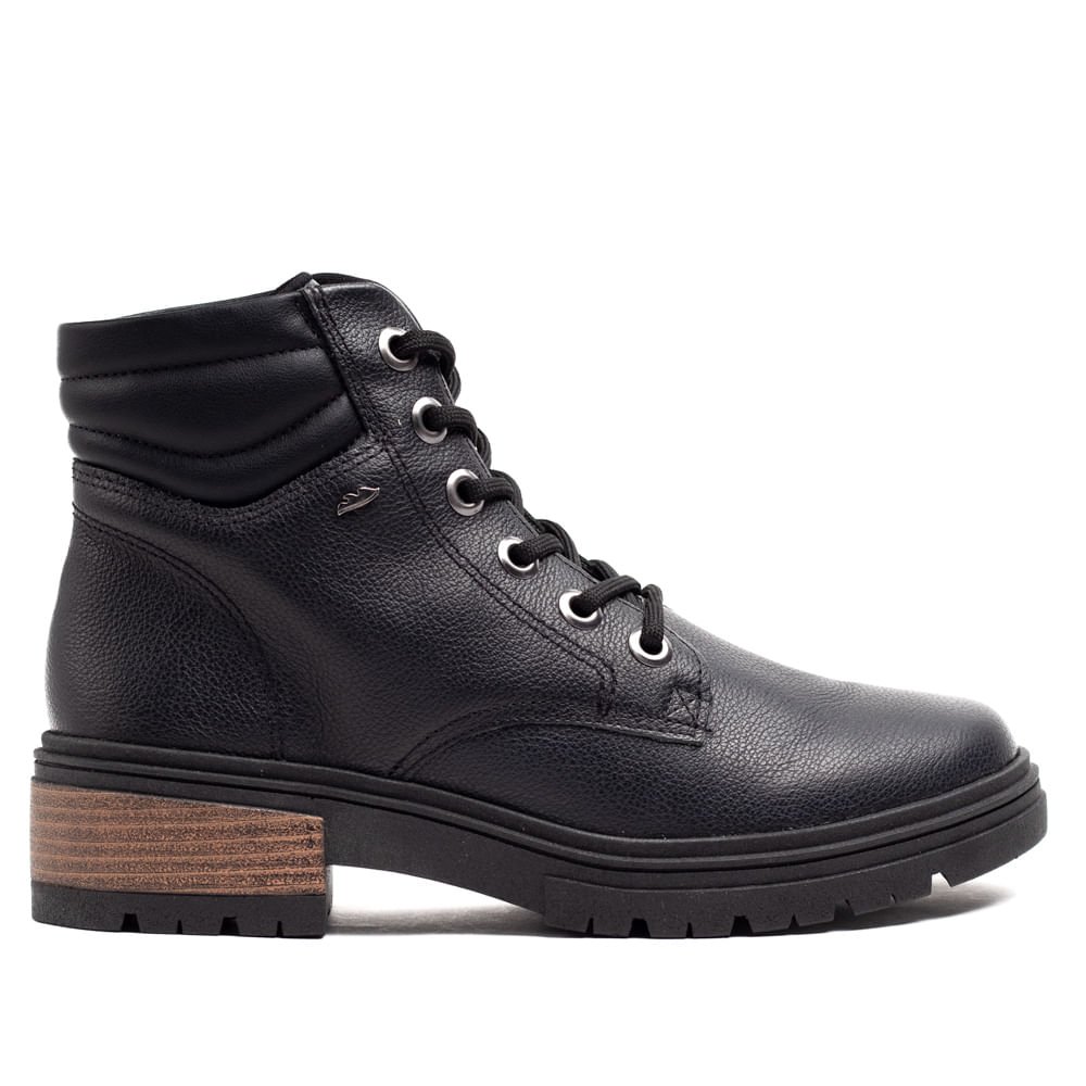 Coturno Feminino Dakota de Cano Curto Preto