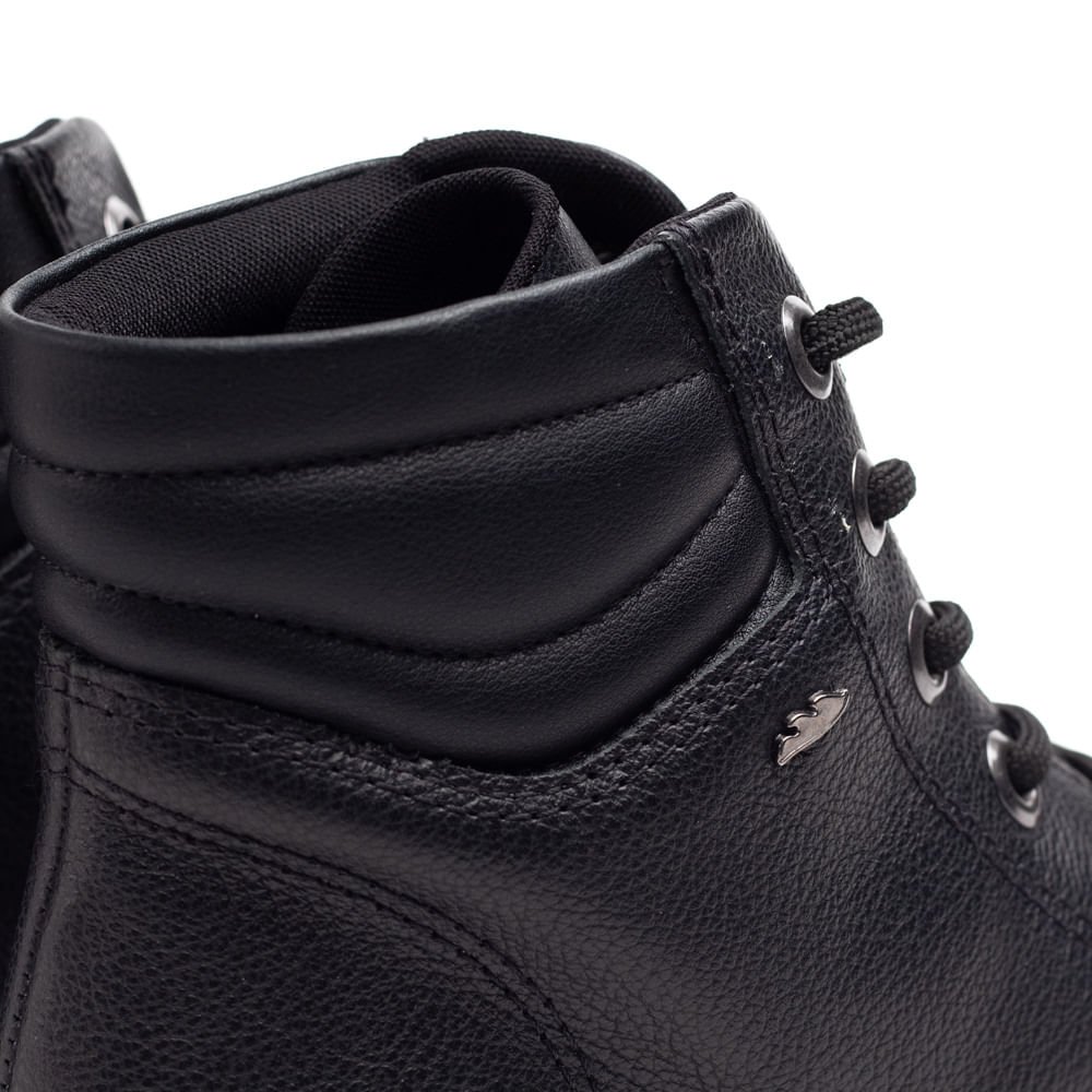 Coturno Feminino Dakota de Cano Curto Preto Preto 7