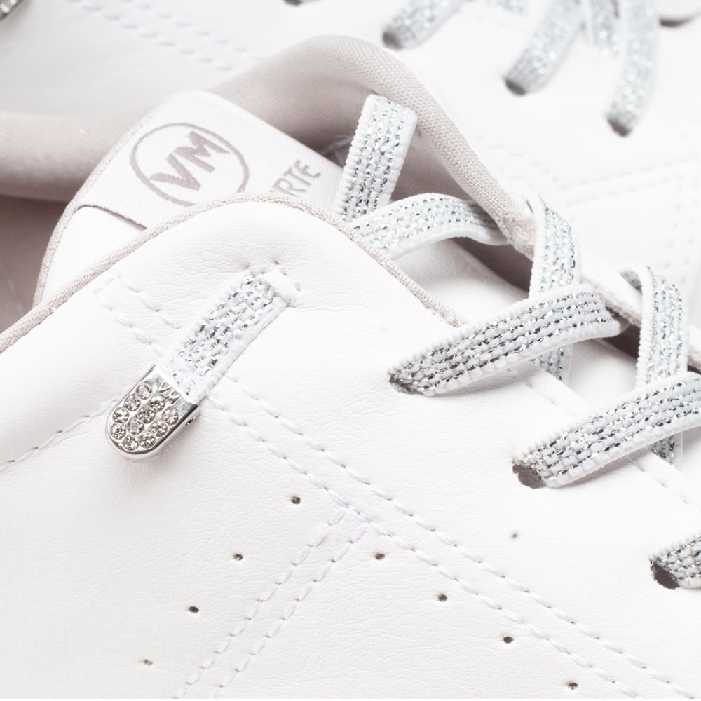 Tênis Feminino Via Marte Branco Branco 6