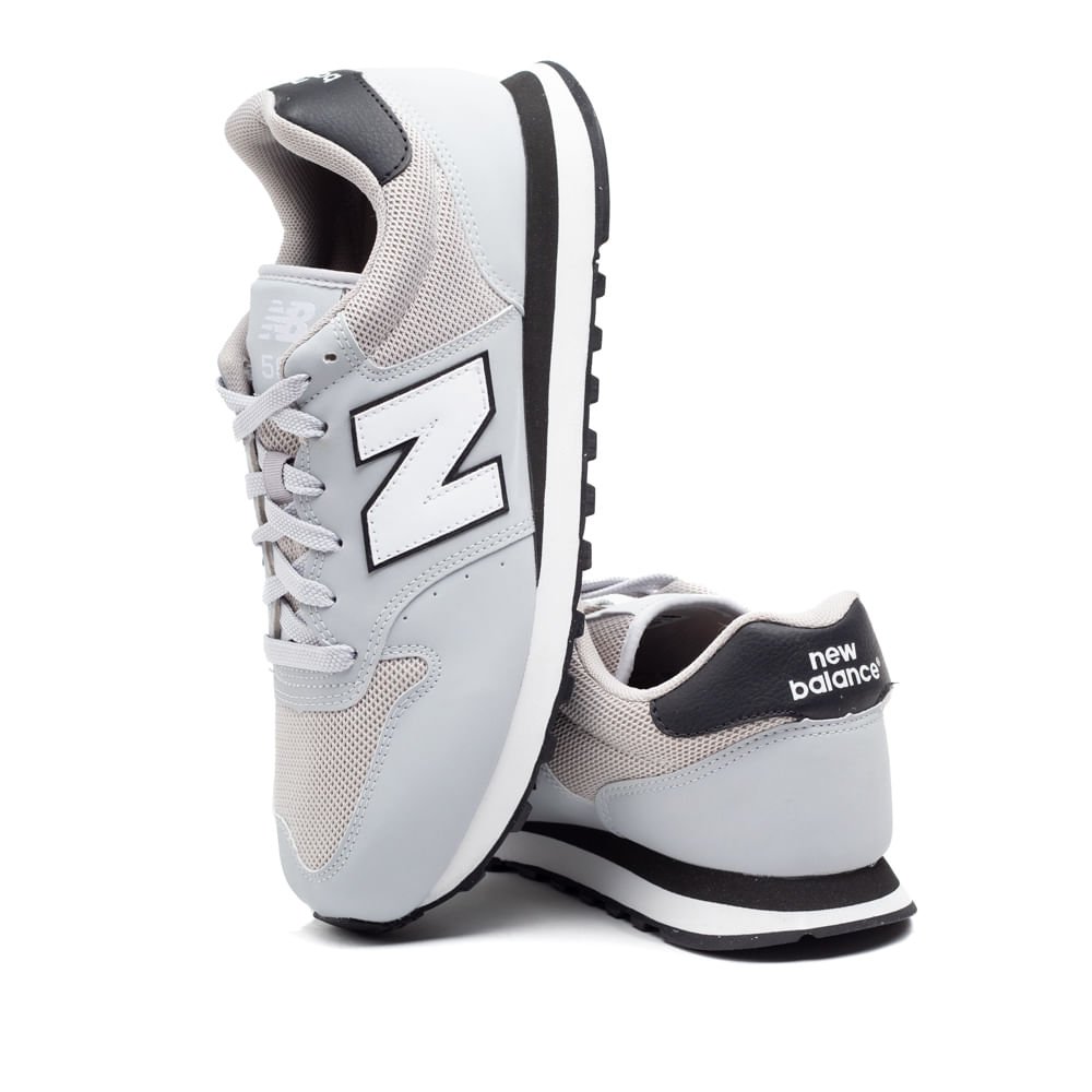 Tênis Masculino New Balance 500V2 Cinza/preto Cinza/Preto 5