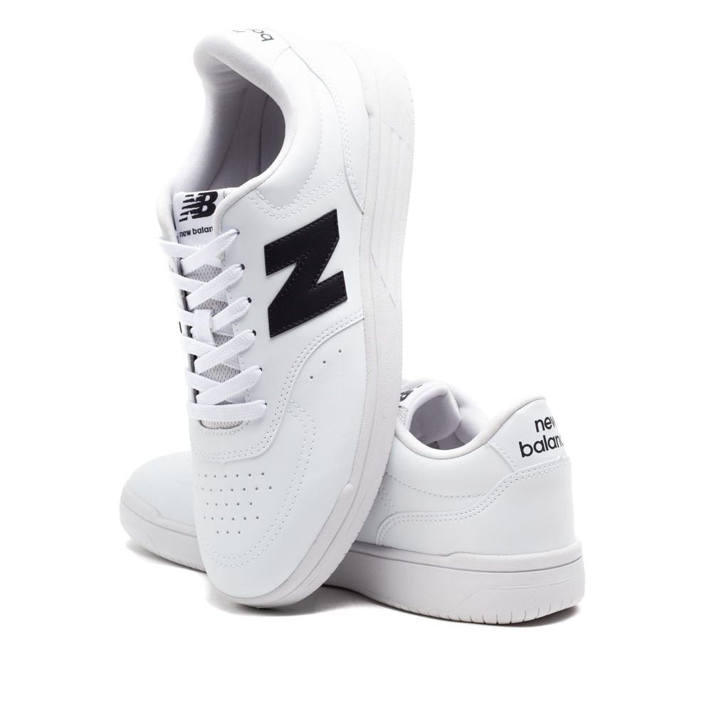 Tênis Masculino New Balance BB80 Branco/preto Branco 5