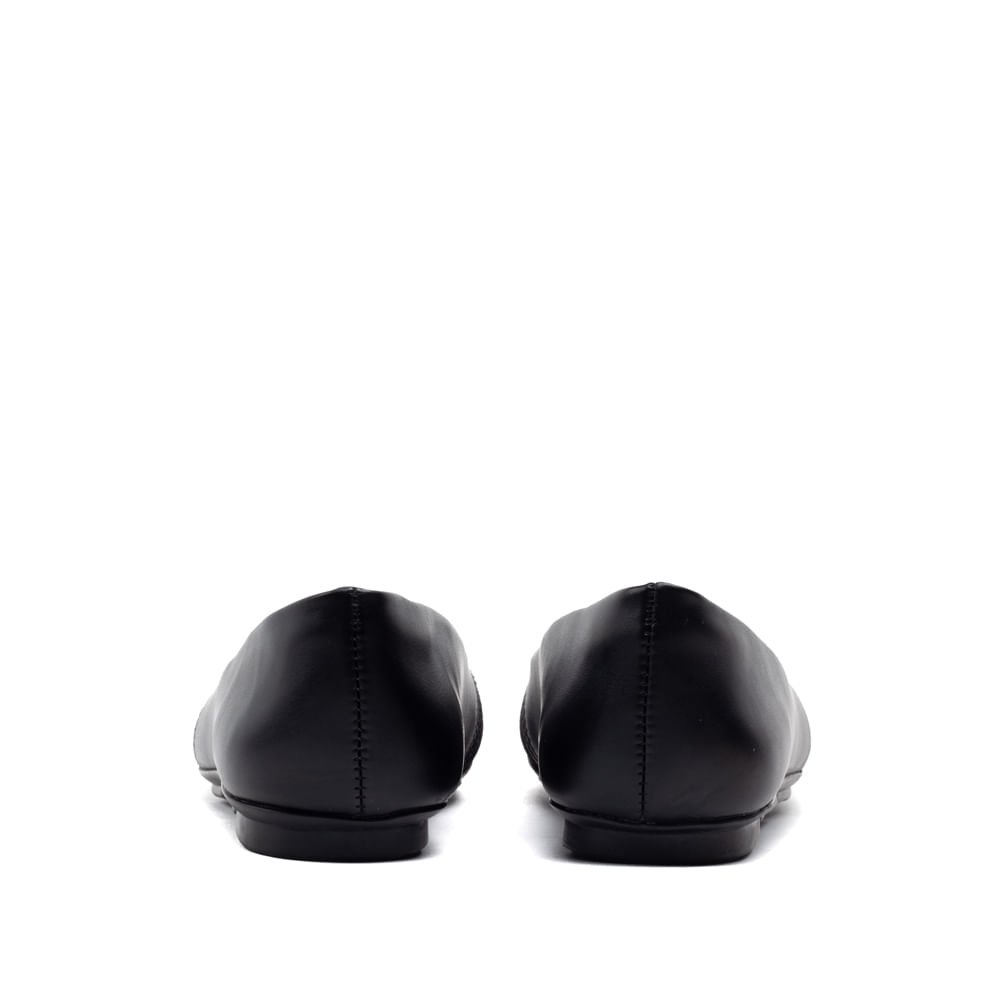 Sapatilha Feminina ComfortFlex Preto Preto 3