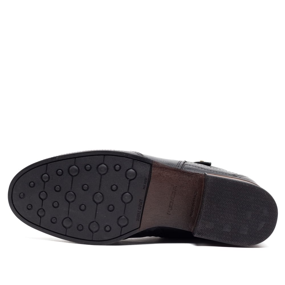 Bota Feminina Pegada Diana em Couro Preto Preto 2