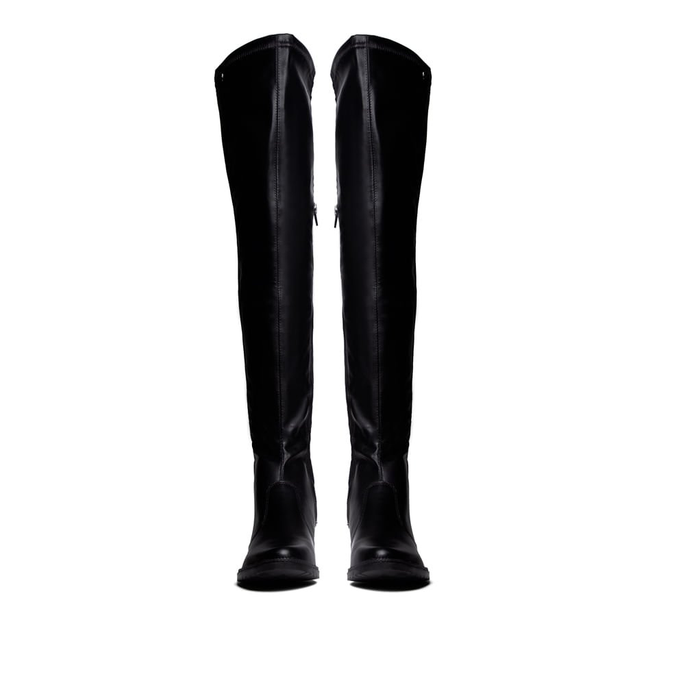 Bota Feminina Mississipi Over The Knee Preto Preto 4