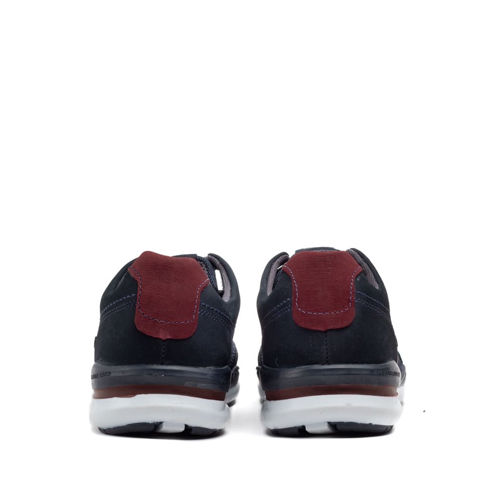 Sapatênis Masculino Pegada em Nobuck Marinho Azul 3