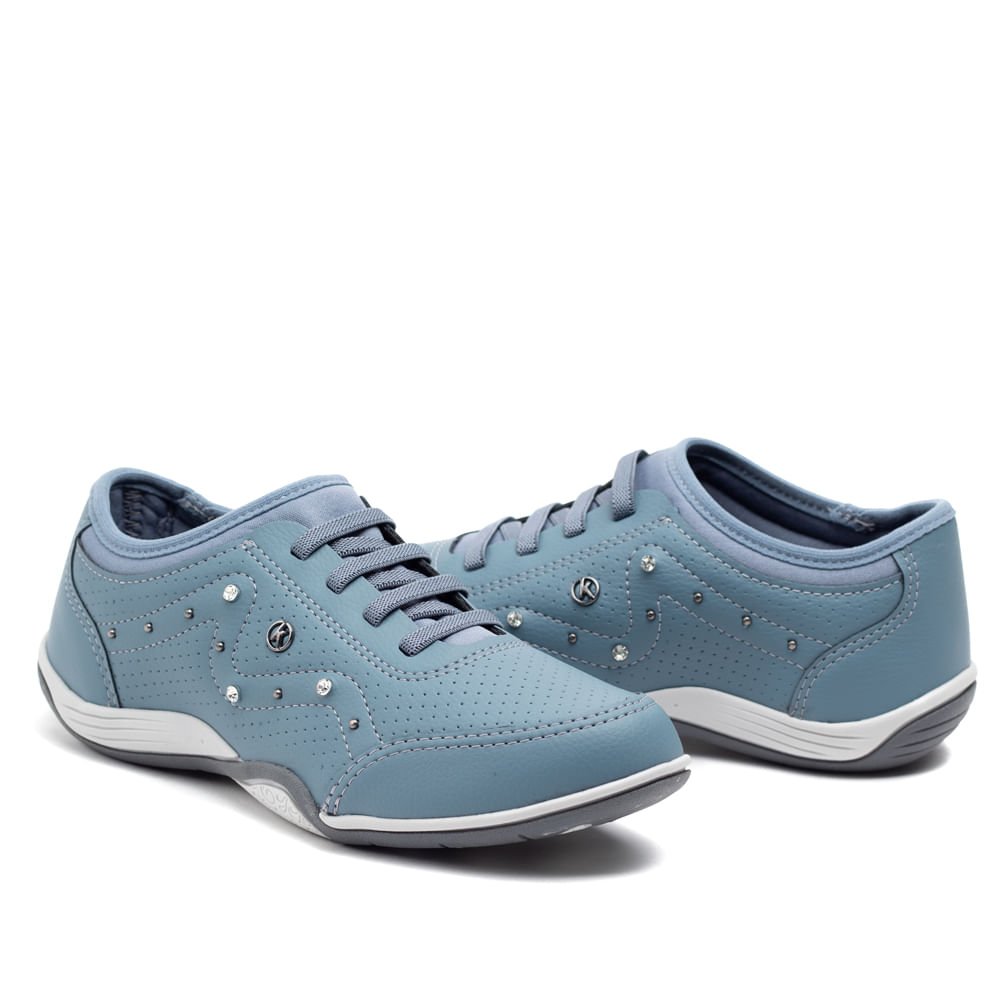 Tênis Feminino Kolosh Casual Azul Claro Azul Claro 5