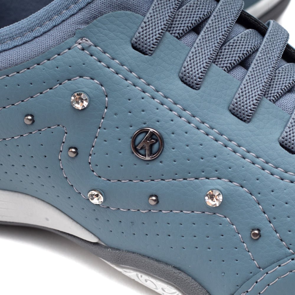 Tênis Feminino Kolosh Casual Azul Claro Azul Claro 7