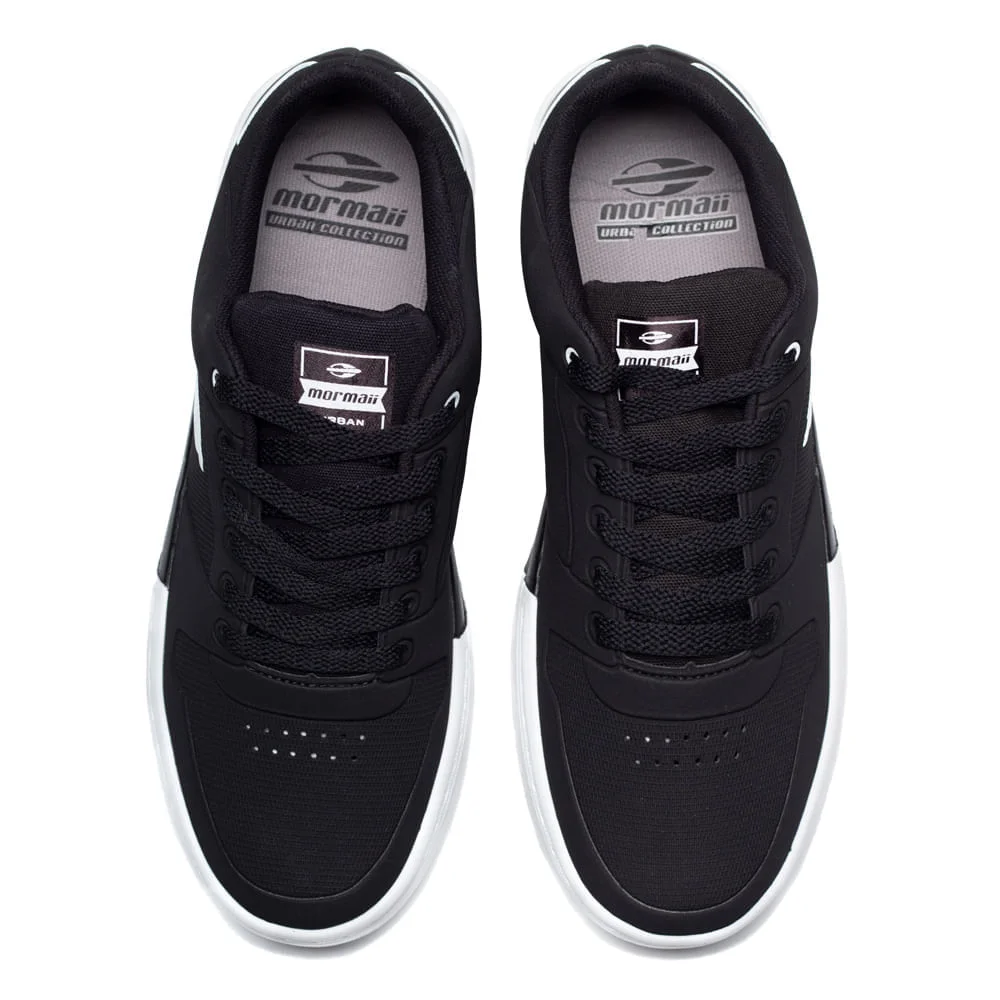 Tênis Masculino Mormaii Urban Pulse 2 Preto/branco Preto/Branco 4