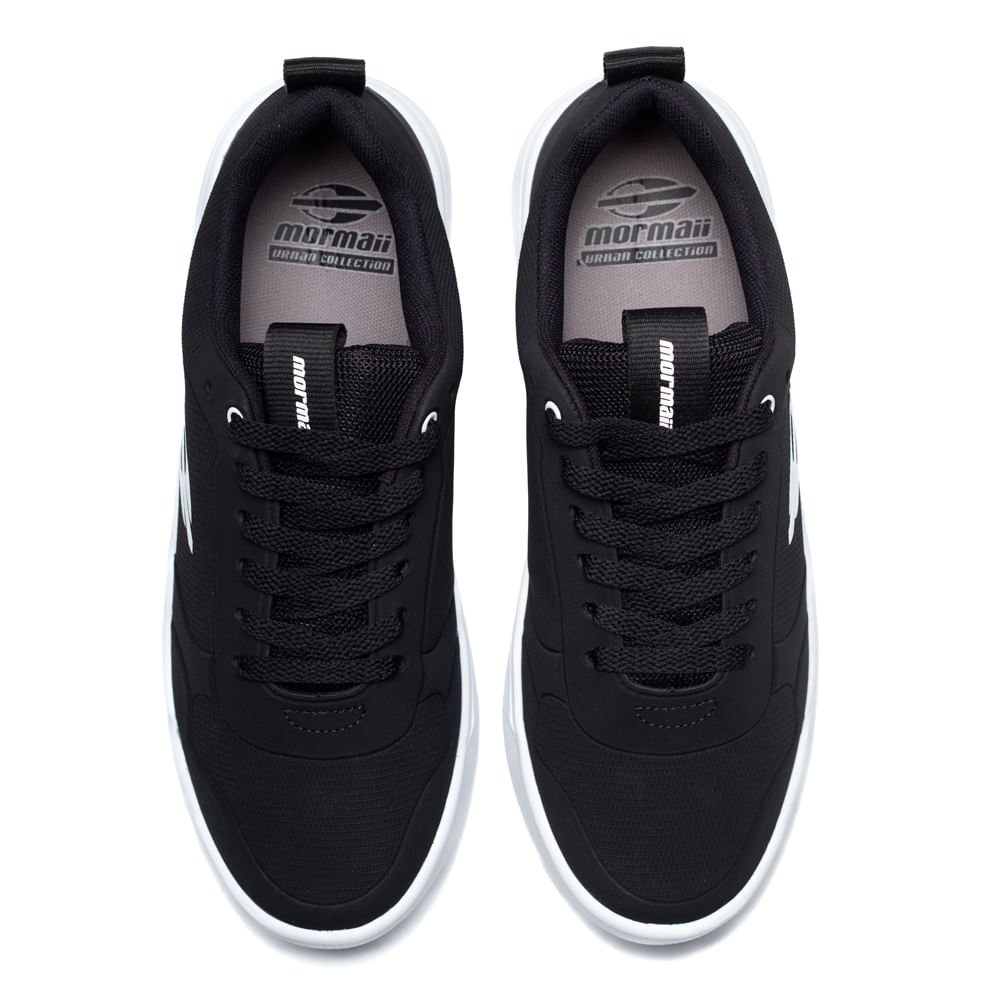 Tênis Masculino Mormaii Slash Preto/branco Preto/Branco 4
