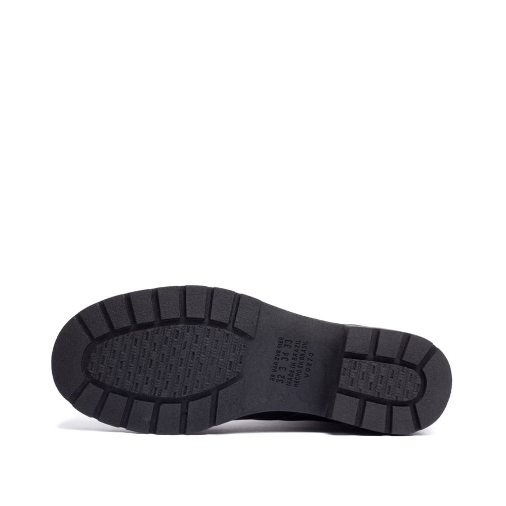 Coturno Infantil Pink Cats com Cadarço Preto Preto 2