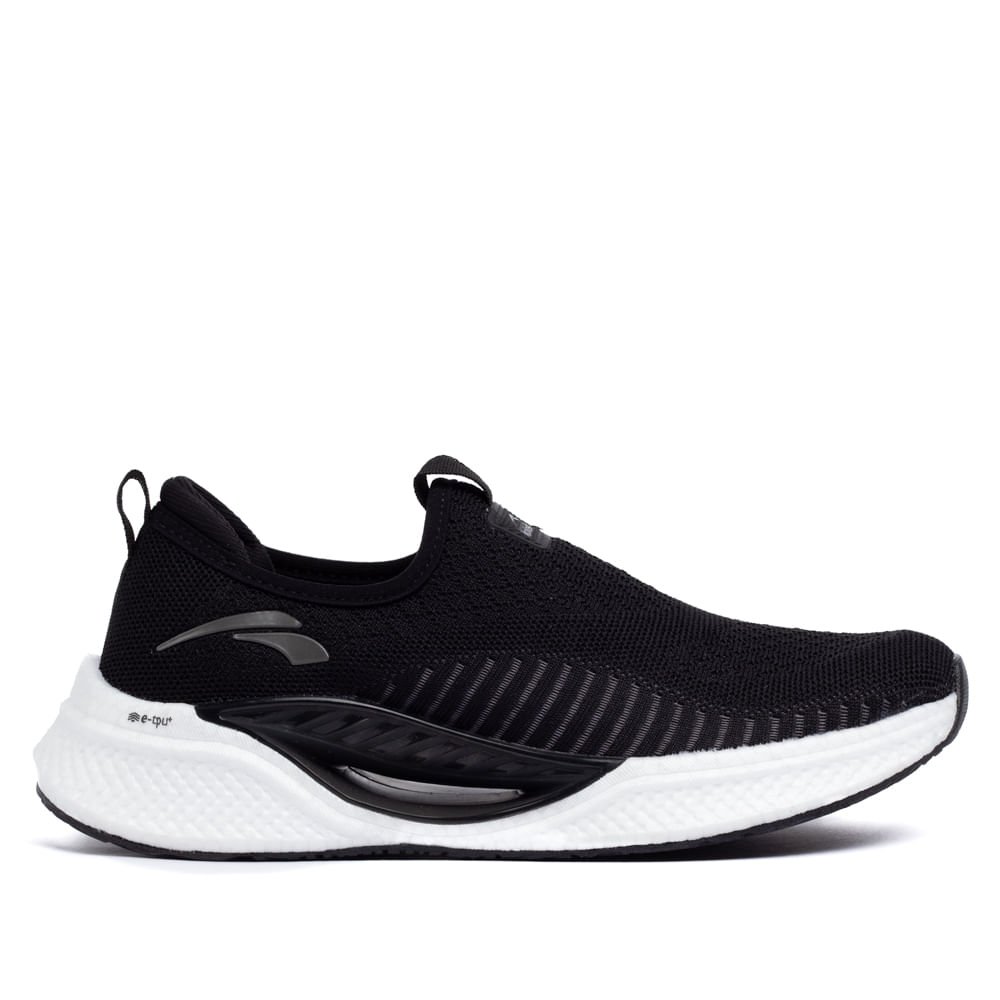 Tênis Feminino Kolosh Esportivo Slip On Preto