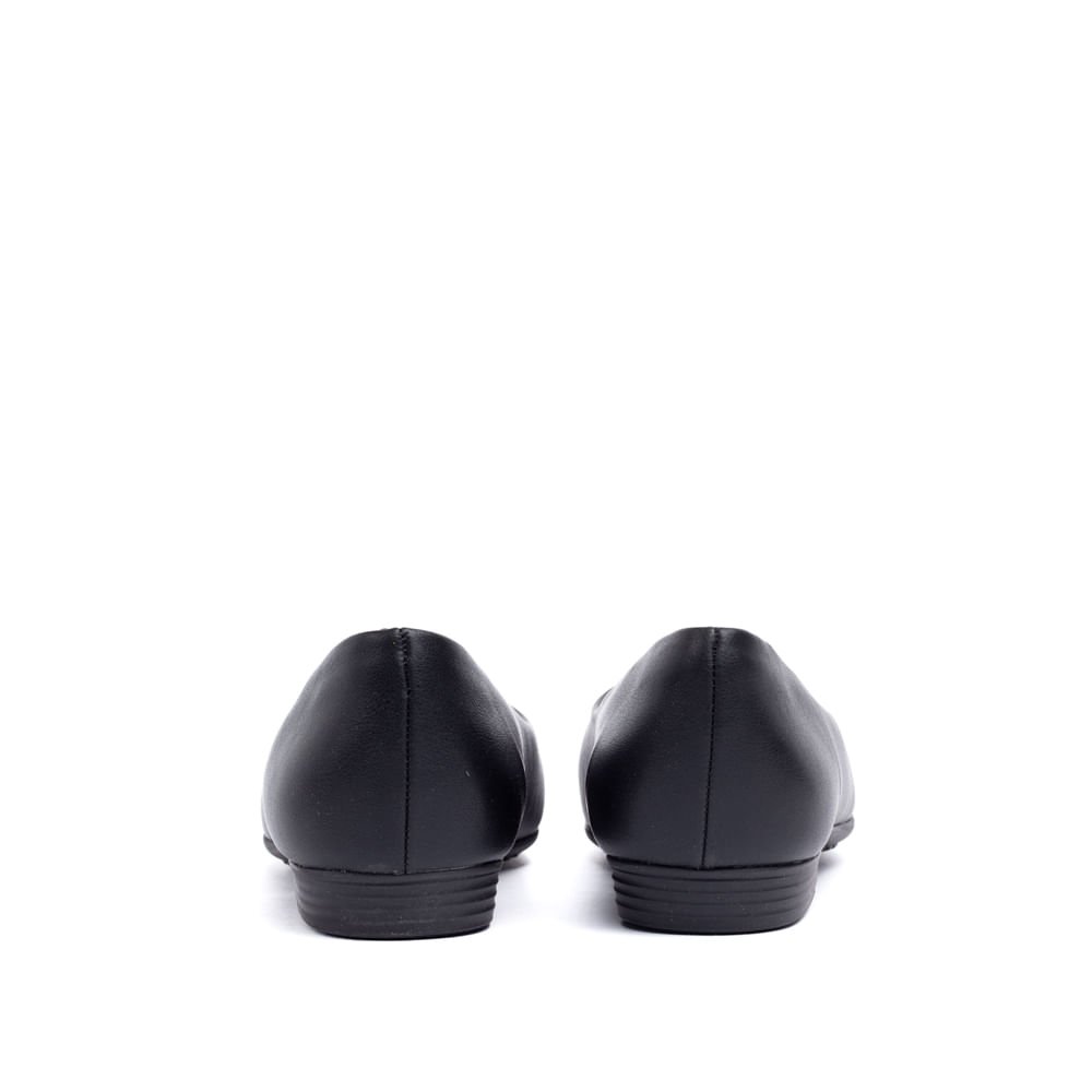 Sapatilha Feminina Piccadilly Raquel Salto Baixo Preto Preto 3