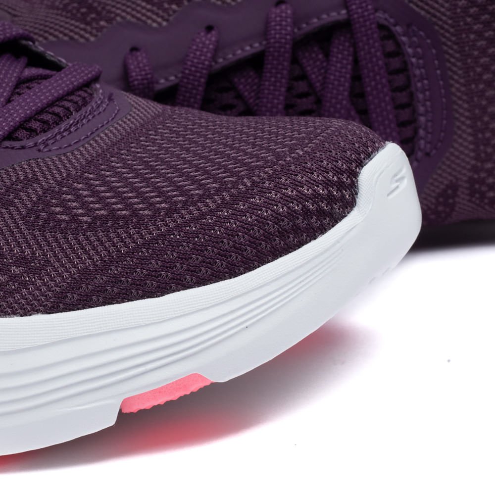 Tênis Feminino Skechers Go Run 7.0 Driven Roxo Roxo 7