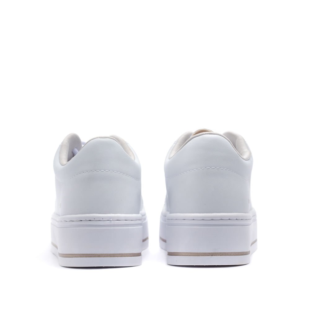 Tênis Feminino Ramarim Flatform Branco/dourado Branco/Dourado 3