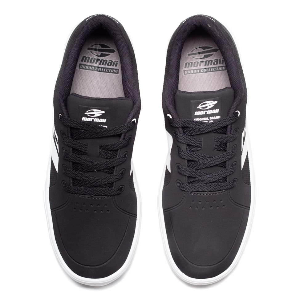 Tênis Masculino Mormaii Urban Stripe 3 Preto Preto 4