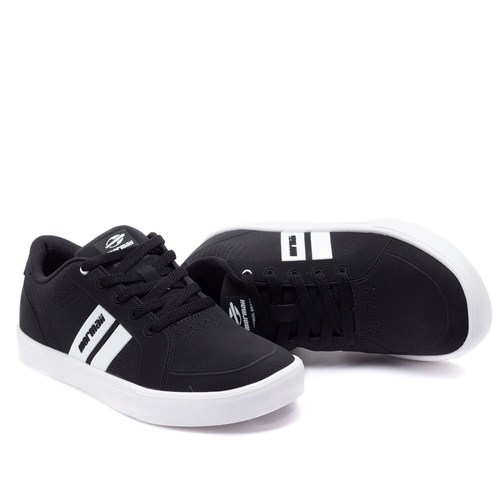 Tênis Masculino Mormaii Urban Stripe 3 Preto Preto 6