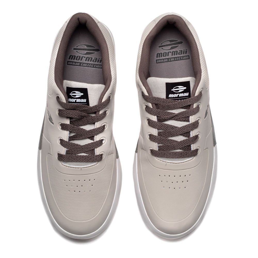 Tênis Masculino Mormaii Urban Smash Bege Bege 4