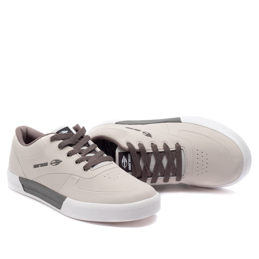 Tênis Masculino Mormaii Urban Smash Bege Bege 6
