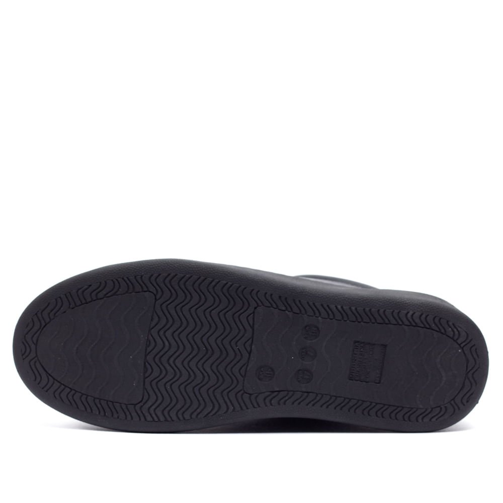 Tênis Feminino Via Marte Flatform Com Pingentes Preto Preto 2