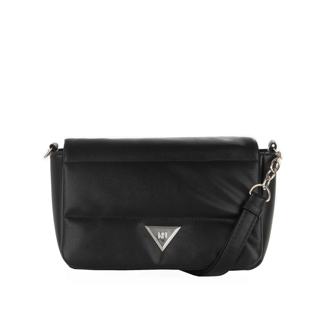 Bolsa Feminina Rafitthy Transversal Pequena Preta