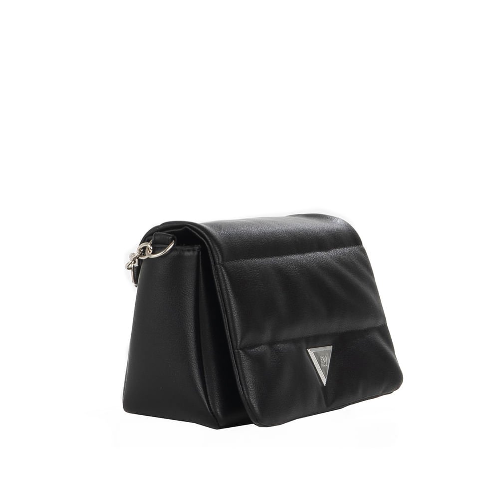Bolsa Feminina Rafitthy Transversal Pequena Preta Preto 3
