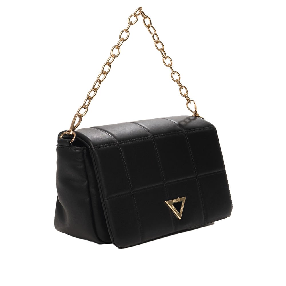Bolsa Feminina Rafitthy Pequena Preta Preto 3