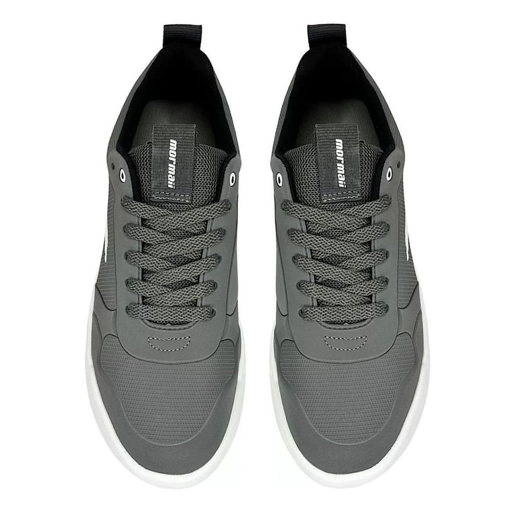 Tênis Masculino Mormaii Slash Cinza Escuro Cinza Escuro 4