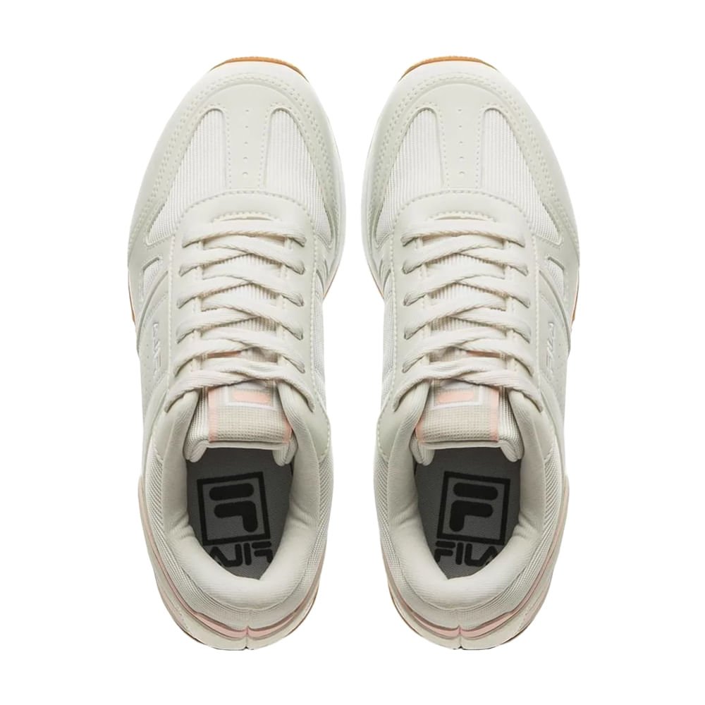 Tênis Feminino Fila Classic Runner SL Off White Branco 4