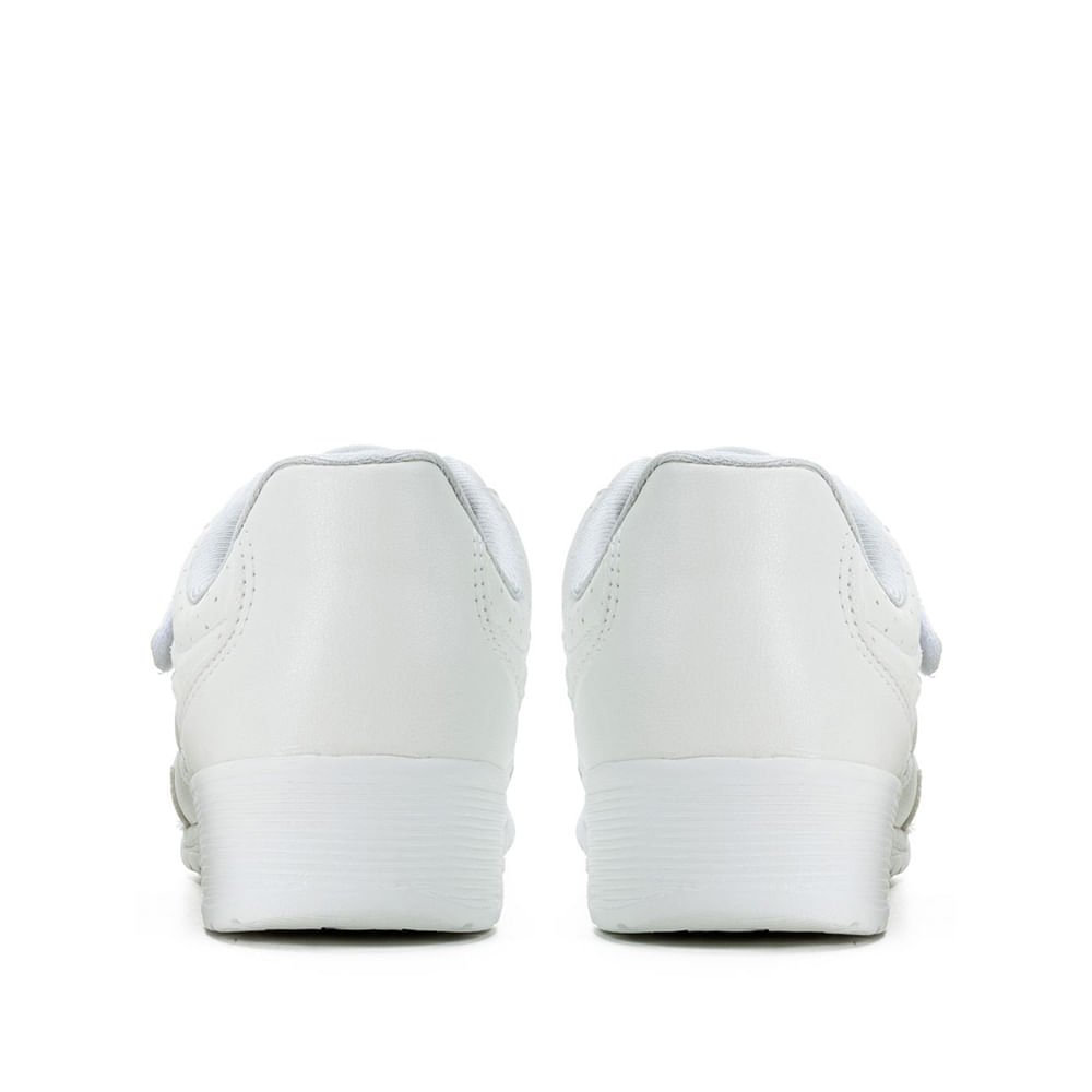 Tênis Feminino Kolosh Casual com Tiras Aderentes Branco Branco 3