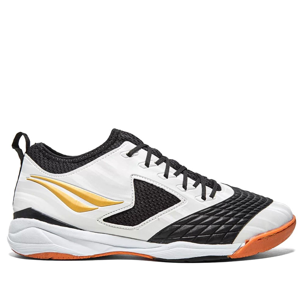 Chuteira Futsal Penalty Max 1000 Ecoknit Branco/preto